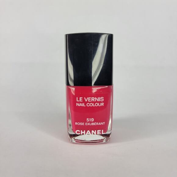 Chanel Le Vernis Nail Colour "Rose Exuberant" Pink 519 Nail Polish - Picture 2 of 7